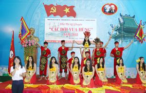 75 trường học tham gia Hội thi kể chuyện “Các đời Vua Hùng” năm 2018