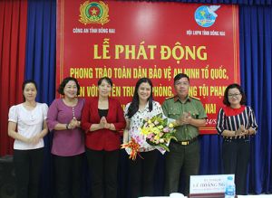 Phát động phong trào “Toàn dân bảo vệ an ninh Tổ quốc” gắn với tuyên truyền phòng chống tội phạm