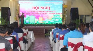 Đảm bảo công tác an ninh trong lĩnh vực du lịch
