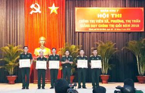 Hội thi chính trị viên xã, phường, thị trấn giỏi cấp Quân khu: Đồng Nai đoạt giải nhất toàn đoàn