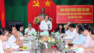 Thống nhất cao với 2 dự thảo Nghị quyết về giảm nghèo