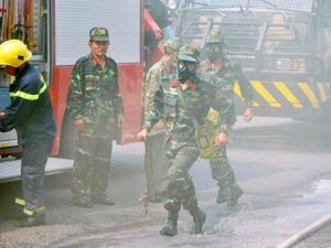 ​Sát cánh cùng người dân trước thiên tai