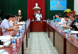 Họp báo về Đại hội Công đoàn tỉnh lần thứ X, nhiệm kỳ 2018-2023