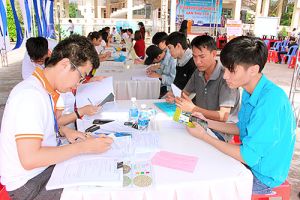 Sàn giao dịch việc làm lưu động: Kết nối doanh nghiệp với người lao động