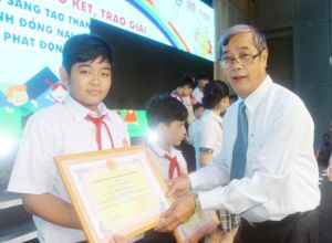 ​Trao giải cuộc thi Sáng tạo thanh thiếu niên, nhi đồng