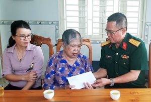 Nhiều hoạt động thiết thực “Đền ơn, đáp nghĩa”