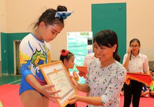Học sinh Biên Hòa đạt 7/8 giải nhất hội thi aerobic 2018
