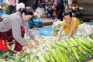 ​Mỗi đêm có 300 tấn nông sản về chợ Dầu Giây