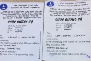 ​Phát hiện vé cước đường bộ giả trên đường cao tốc TP.Hồ Chí Minh - Long Thành - Dâu Giây