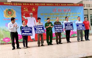 Các đơn vị, địa phương phát động phong trào Toàn dân bảo vệ an ninh Tổ quốc