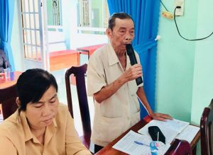 ​Cử tri phản ảnh nhiều vấn đề dân sinh