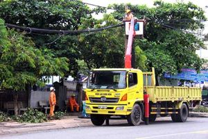 ​Ngầm hóa hệ thống dây điện, cáp viễn thông trên đường Hà Huy Giáp