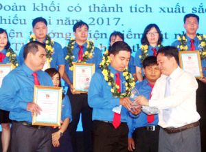 Tuyên dương 70 thanh niên tiên tiến làm theo lời Bác