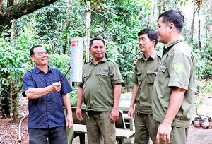 Tiếng kẻng an ninh giữ bình yên xóm ấp