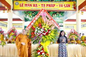 Ban Trị sự Giáo hội Phật giáo tỉnh tổ chức lễ Vu lan 2018
