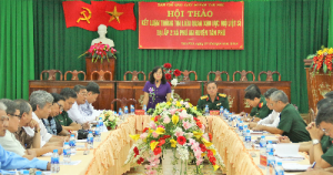 Truy điệu, an táng 9 hài cốt liệt sĩ tìm thấy ở Phú An vào giữa tháng 9