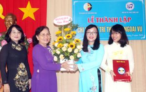 ​Ra mắt Chi hội Nữ trí thức Sở Ngoại vụ