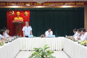 Đoàn Thanh tra Bộ Nội vụ làm việc tại Đồng Nai