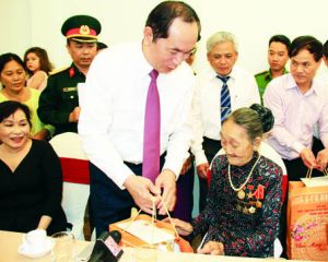Nhớ mãi lần đón Chủ tịch nước đến thăm