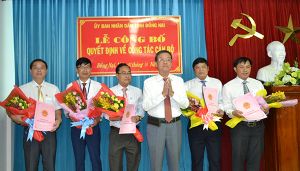 ​Điều động, bổ nhiệm 5 cán bộ