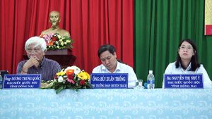 Đoàn đại biểu Quốc hội tỉnh Đồng Nai tiếp xúc cử tri