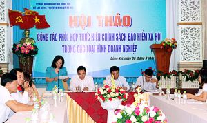 Phối hợp thực hiện chính sách bảo hiểm xã hội trong doanh nghiệp