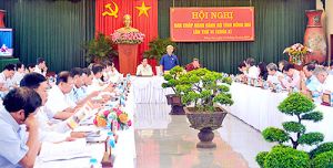 Hội nghị BCH Đảng bộ tỉnh lần thứ 14 (khóa X): Nỗ lực thực hiện thắng lợi các chỉ tiêu nghị quyết đề ra