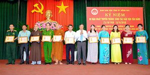 Góp phần xây dựng chính quyền, phát triển kinh tế - xã hội