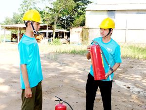 ​Đội phòng cháy chữa cháy giỏi ở cơ sở