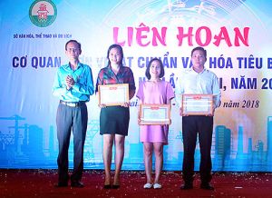 Ấn tượng Liên hoan “Cơ quan, đơn vị đạt chuẩn văn hóa tiêu biểu xuất sắc”