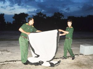 ​Theo chân tổ chiếu phim Tỉnh đội