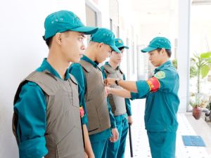 ​Dân quân những vùng trọng điểm