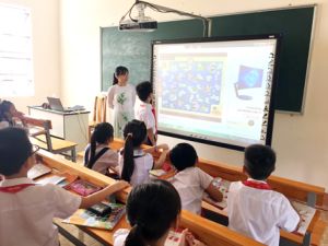 Khi công nghệ vào trường học