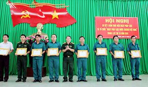 Lực lượng vũ trang TX. Long Khánh tổ chức Ngày pháp luật năm 2018