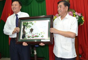 ​Đoàn đại biểu Chính hiệp TP.Sùng Tả thăm và làm việc tại Đồng Nai