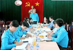 Chú trọng các hoạt động chăm lo đời sống đoàn viên, người lao động