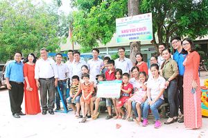 Thêm sân chơi cho trẻ vùng Chiến khu Đ