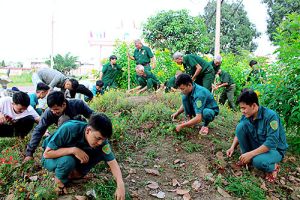 Lực lượng vũ trang góp phần xây dựng nông thôn mới