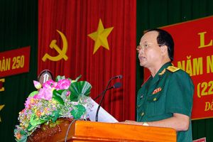 ​Trung đoàn 250 kỷ niệm 50 năm thành lập