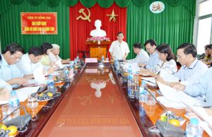 Kiểm tra việc thực hiện Chỉ thị, Nghị quyết của Đảng năm 2018