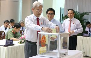 ​Hoàn thành lấy phiếu tín nhiệm các chức danh do HĐND bầu