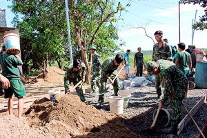Gắn kết tình quân dân từ công tác Dân vận