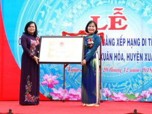 Huyện Xuân Lộc đón nhận bằng xếp hạng di tích Căn cứ Rừng Lá