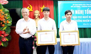 Phấn đấu nâng tỷ lệ lao động qua đào tạo nghề đạt 62% vào cuối năm 2019