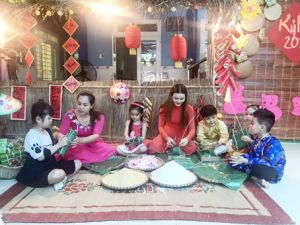 ​Tết quê vào trường học