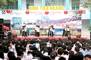 Sắc Xuân nơi trường học