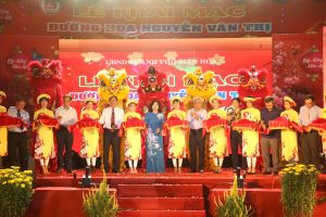 ​Khai mạc Đường hoa Nguyễn Văn Trị Xuân Kỷ Hợi 2019