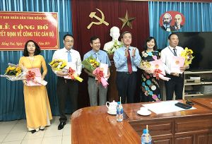 ​Triển khai quyết định của UBND tỉnh về công tác cán bộ