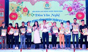 LĐLĐ huyện Trảng Bom: Đẩy mạnh các hoạt động vì người lao động