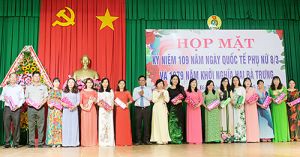 Hoạt động chào mừng kỷ niệm 109 năm Ngày Quốc tế Phụ nữ 8-3